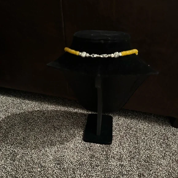 Hand Crafted Citrine/Quartz/Sterling Silver Necklace “One of a Kind” - Picture 3 of 3